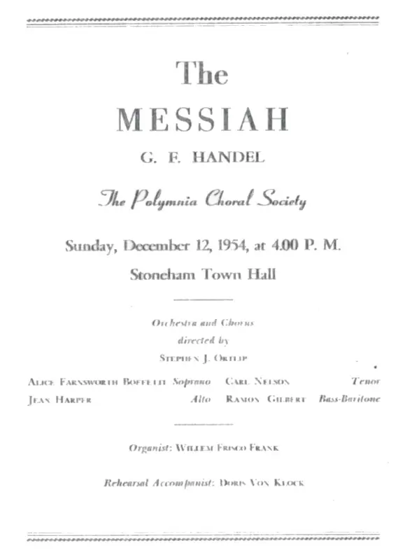 first program front page